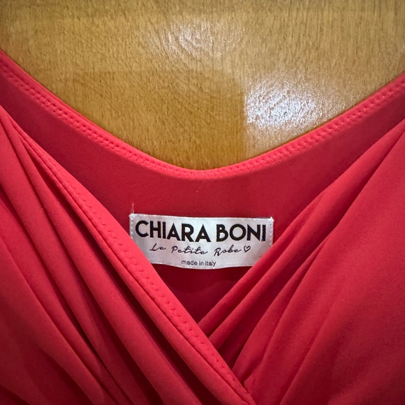 Chiara Boni red gown, worn once - Picture 2 of 3